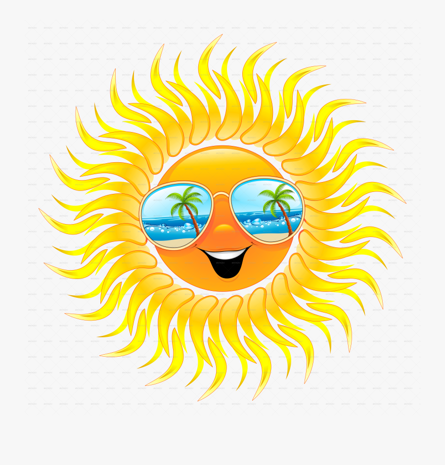 Transparent Summer Sun Png - Summer Season Seasons Cartoon, Transparent Clipart