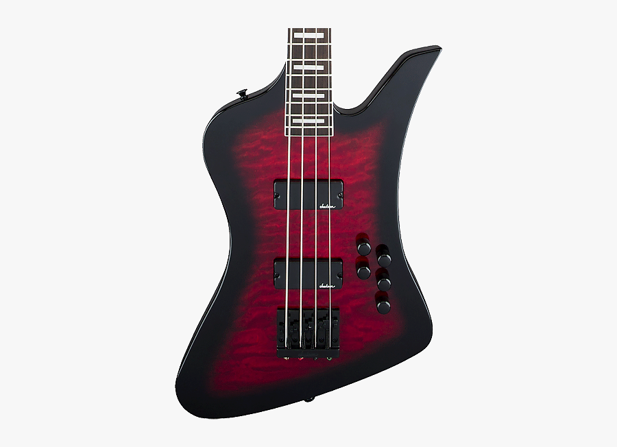 Bass Transparent Red - Jackson Js3q Kelly Bird, Transparent Clipart