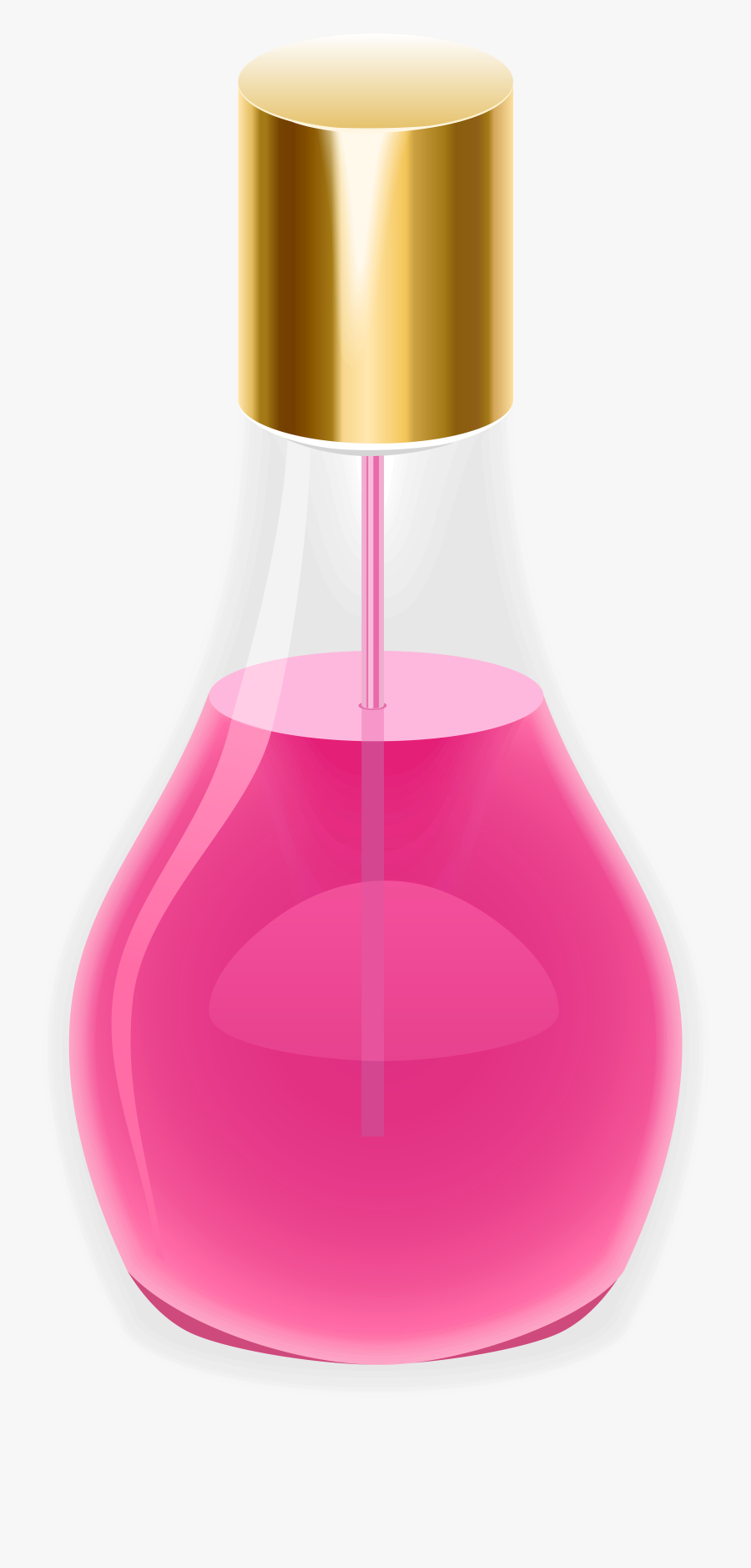 Transparent Clear Bottle Png - Perfume Clipart No Background, Transparent Clipart
