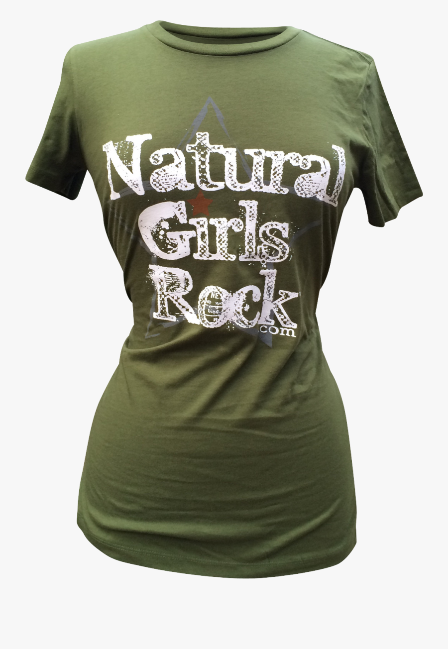 Natural Girls Rock T - Active Shirt, Transparent Clipart