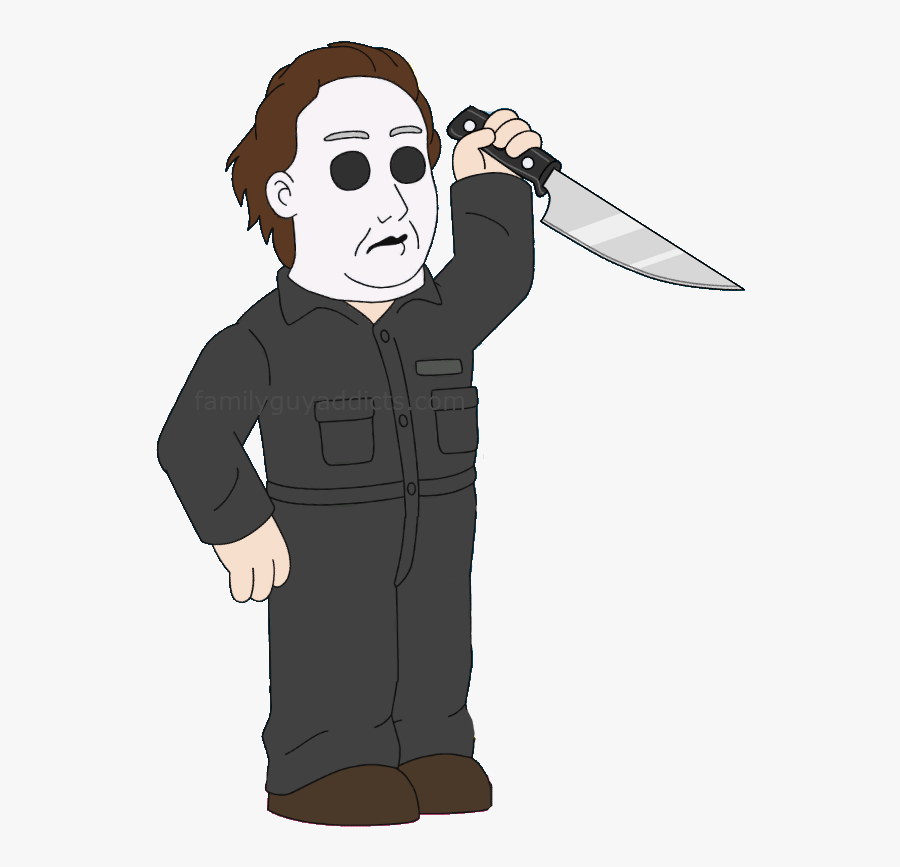 Michael Myers Png - Family Guy Quest For Stuff Villains, Transparent Clipart