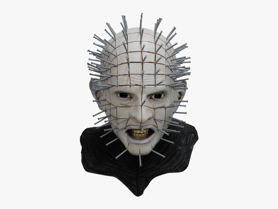 Pinhead Hellraiser Mask Michael Myers Cenobite - Pinhead Mask, Transparent Clipart