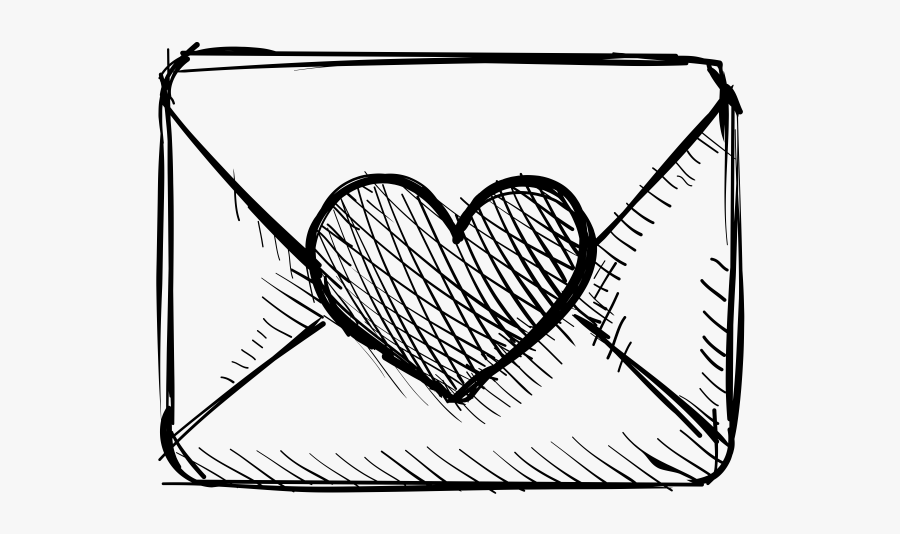 Mail Drawing Stamp - Envelope Clip Art, Transparent Clipart