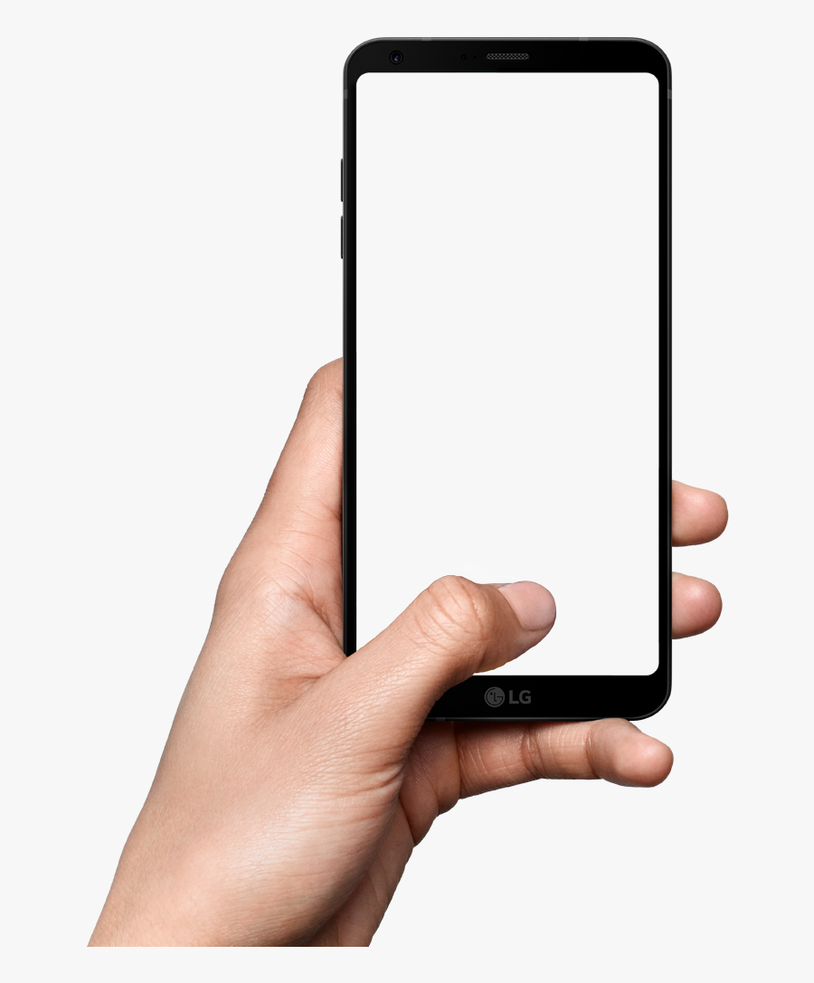 Phone In Hand Png - Mobile In Hand Png, Transparent Clipart