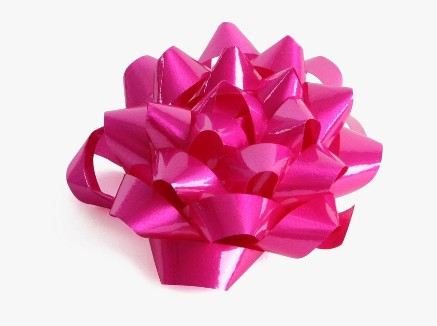 Pink Gift Bow, Transparent Clipart