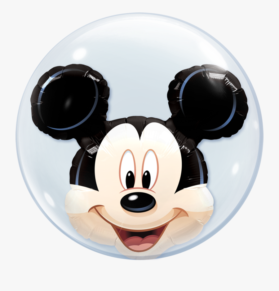 Disney Mickey Mouse Bubble Balloon - Mickey Bubbles Balloon, Transparent Clipart