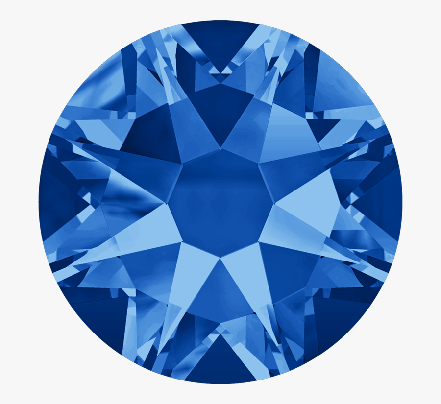 Sapphire Stone Png - Black Diamond Swarovski 2088, Transparent Clipart