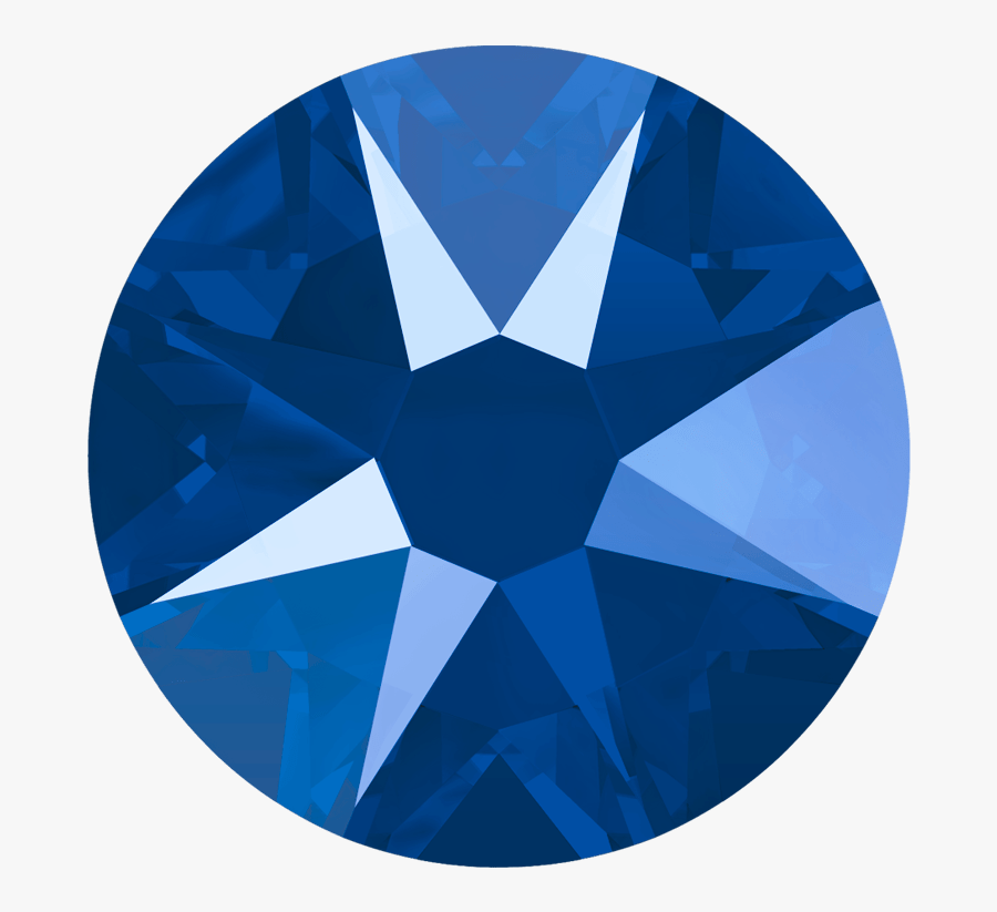 Sapphire Illustration - Blue Swarovski Crystal Colors, Transparent Clipart