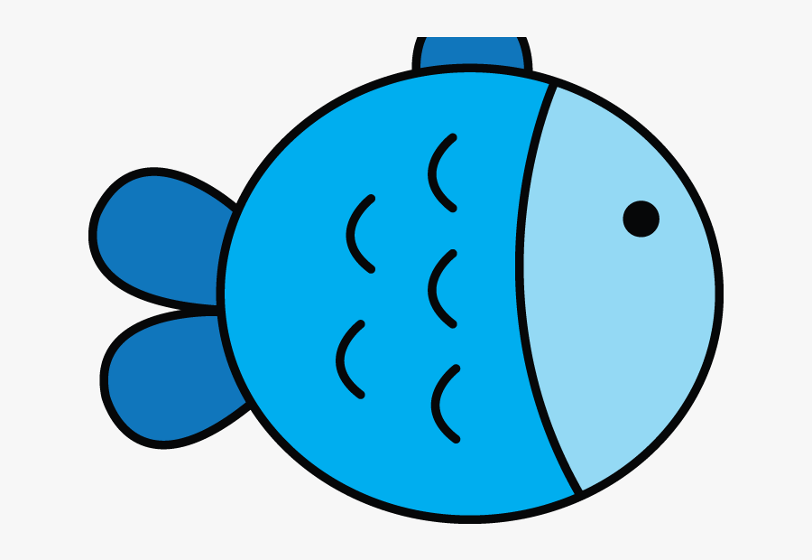 Cute Fish Drawing, Transparent Clipart