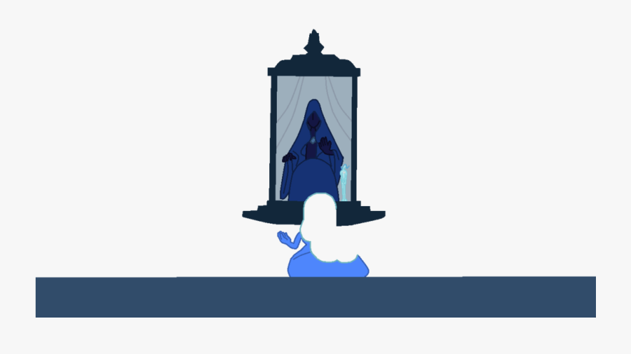 Transparent Blue Diamond Clipart - Gem Homeworld Steven Universe Blue Diamond, Transparent Clipart