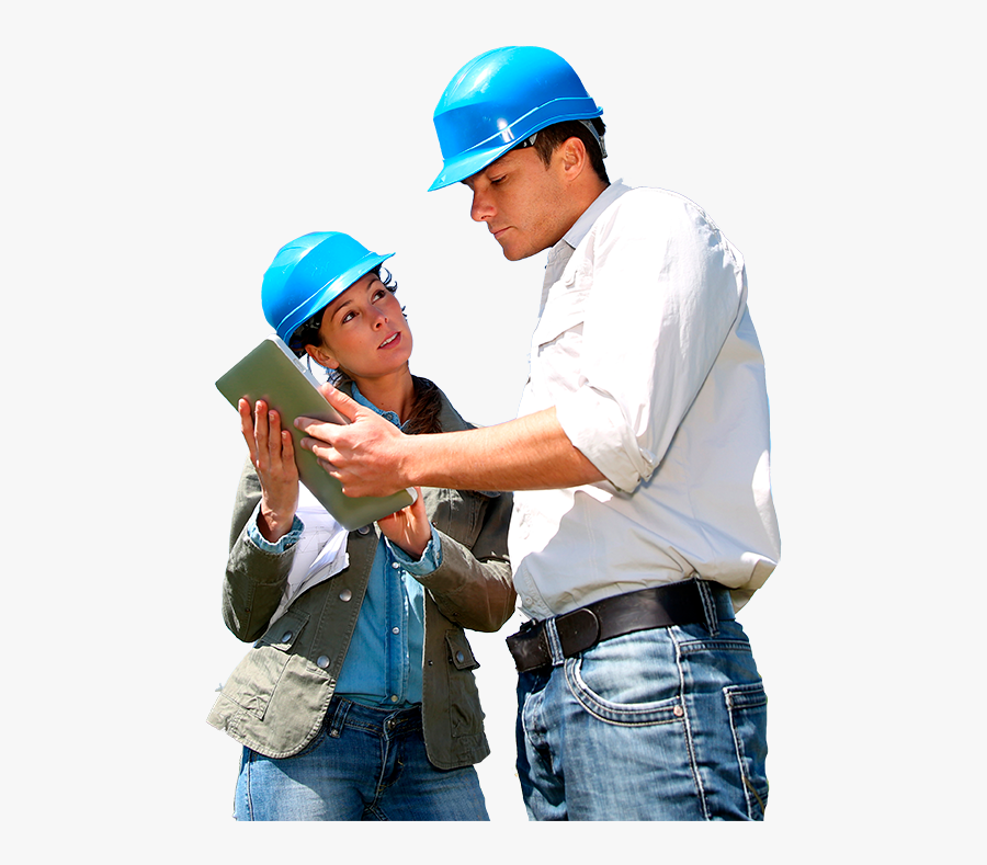 People Working On Wind Turbines, Transparent Clipart