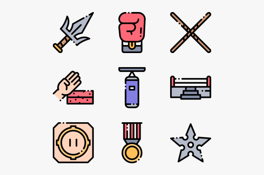 Martial Arts, Transparent Clipart