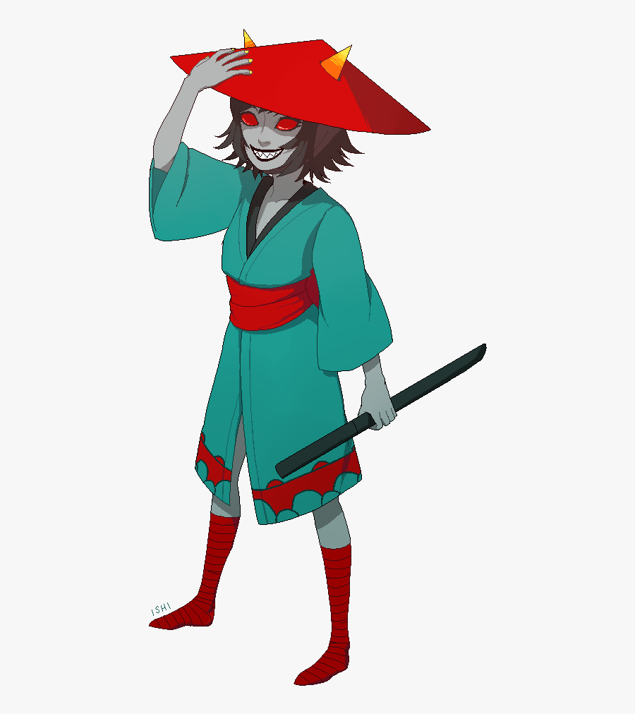 Homestuck Samurai, Transparent Clipart