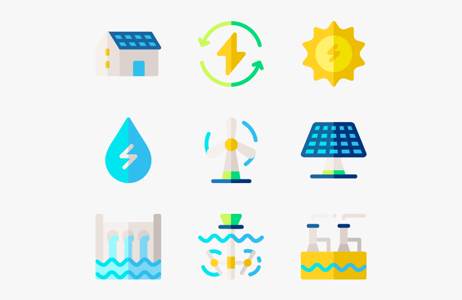Renewable Energy, Transparent Clipart