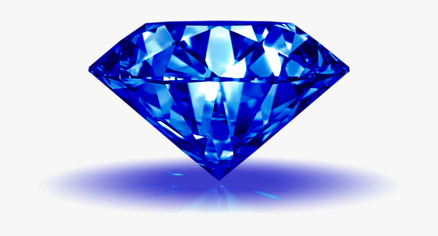 Sapphire Blue Diamond Png, Transparent Clipart