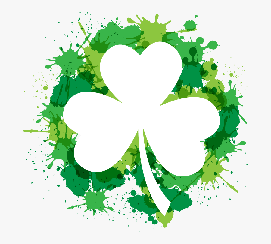 Clover Drawing Ink - Free Shamrock Clip Art, Transparent Clipart