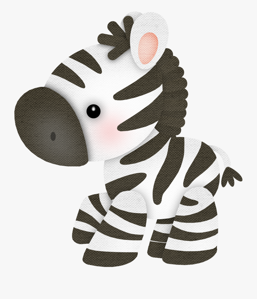 Cute Baby Zebra Cartoon, Transparent Clipart