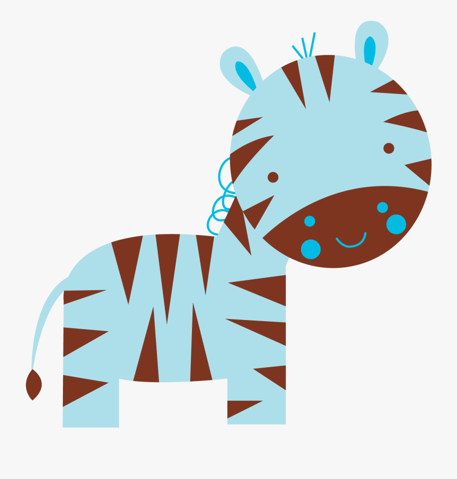 Zebra Baby Shower Png - Baby Safari Clipart Animals, Transparent Clipart