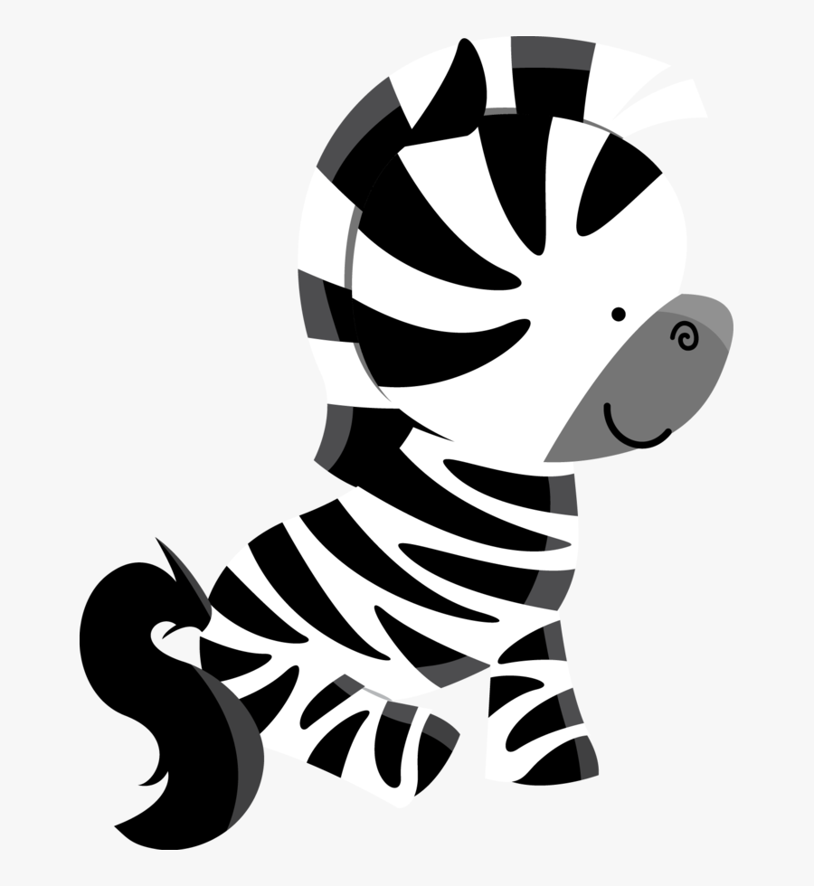 Baby Shower Zebra, Transparent Clipart