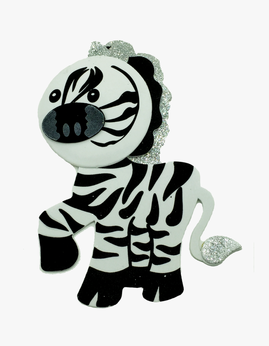 Transparent Zebra Print Png - Stuffed Toy, Transparent Clipart