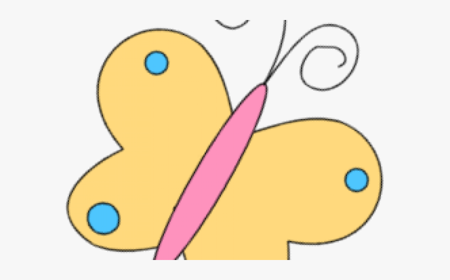 Yellow Butterfly Clipart, Transparent Clipart