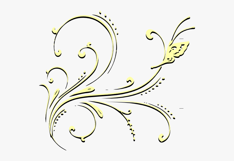 Clip Art Bunga Hitam Putih Png, Transparent Clipart