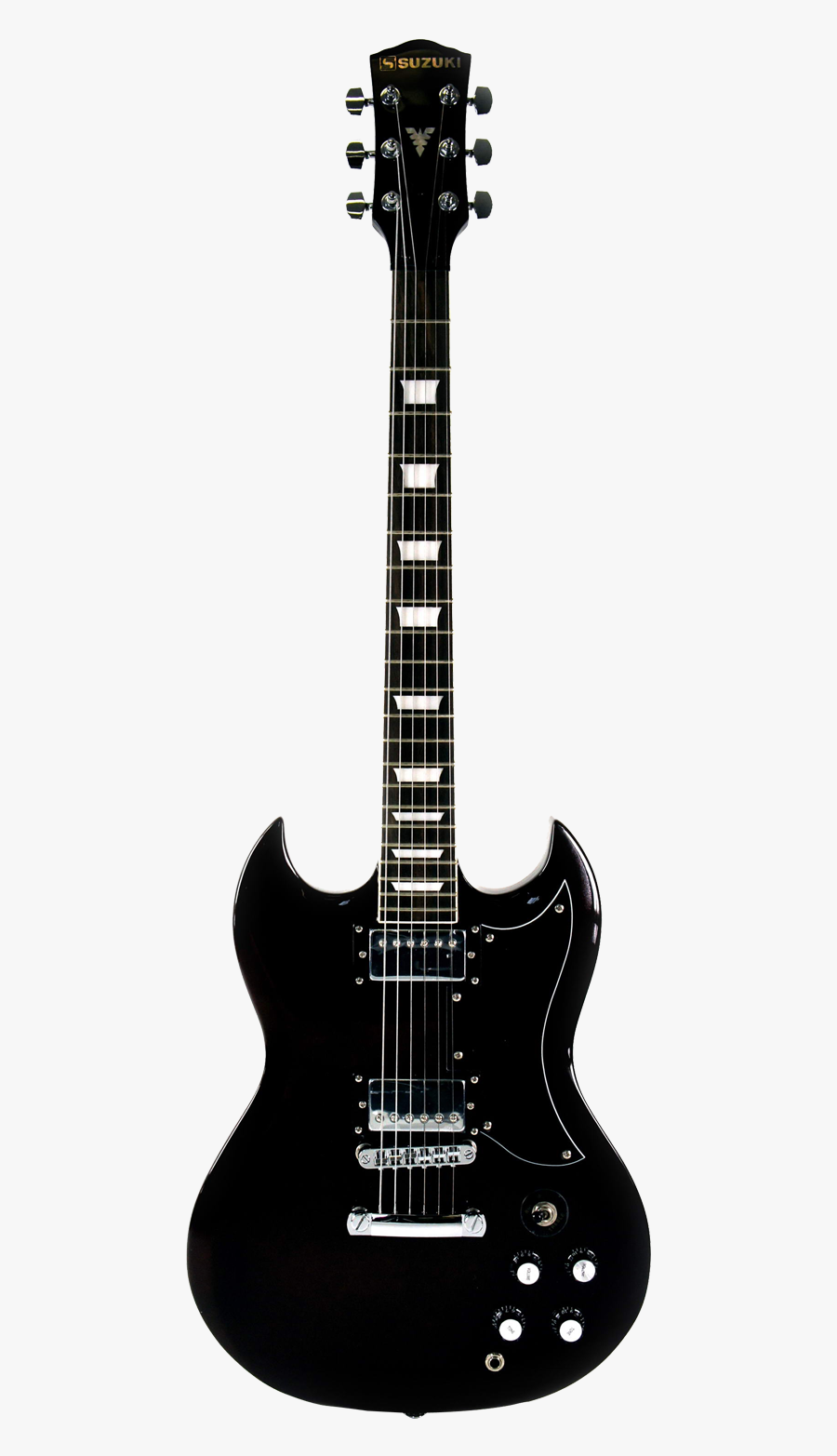 Gibson Robot Custom Guitar Les Black Paul Clipart - Gibson Sg 61 2019, Transparent Clipart
