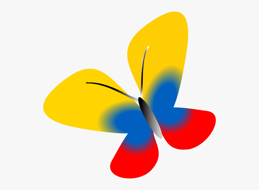 Colombia Flag Butterfly Svg Clip Arts - Dia De La Independencia Colombia Png, Transparent Clipart