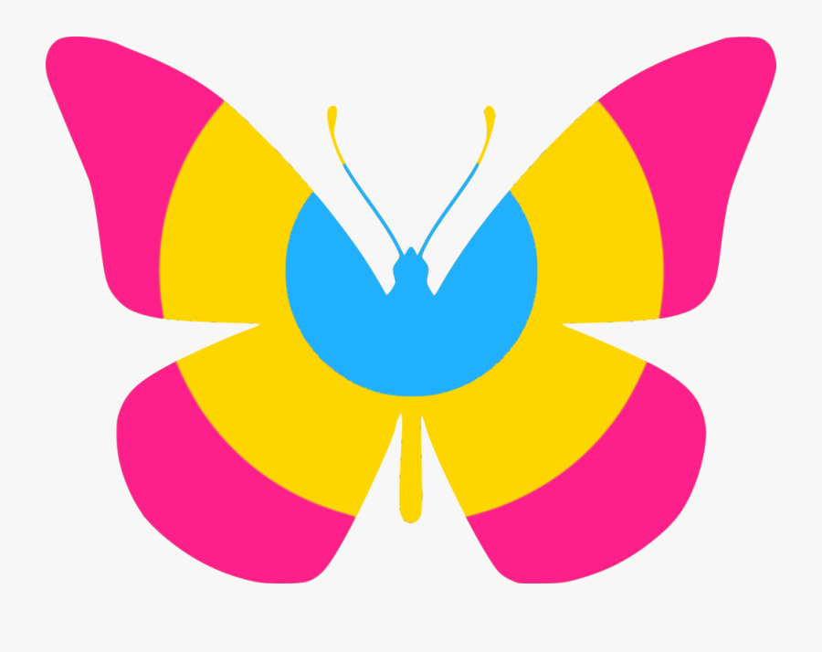 Monarch Butterfly Brush-footed Butterflies Pansexual - Butterfly Clip Art Rainbow, Transparent Clipart