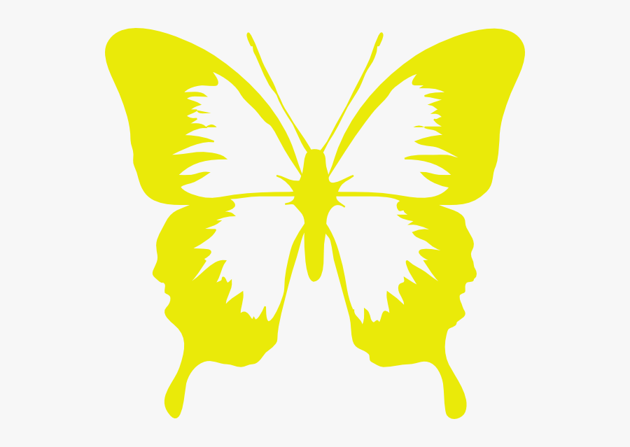 Gold Butterfly Clip Art At Clker - Down Syndrome Awareness Butterfly, Transparent Clipart