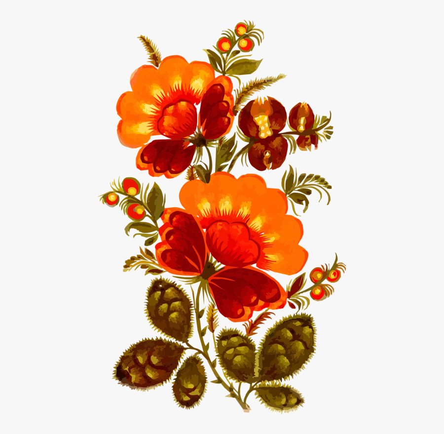 Петриковская Роспись Пнг, Transparent Clipart