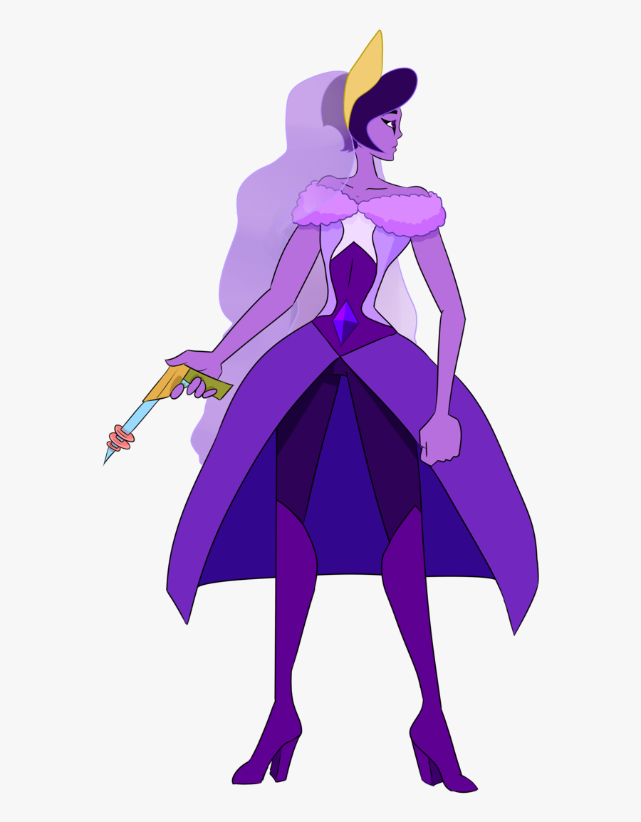 Russian Purple Diamond - Cartoon, Transparent Clipart