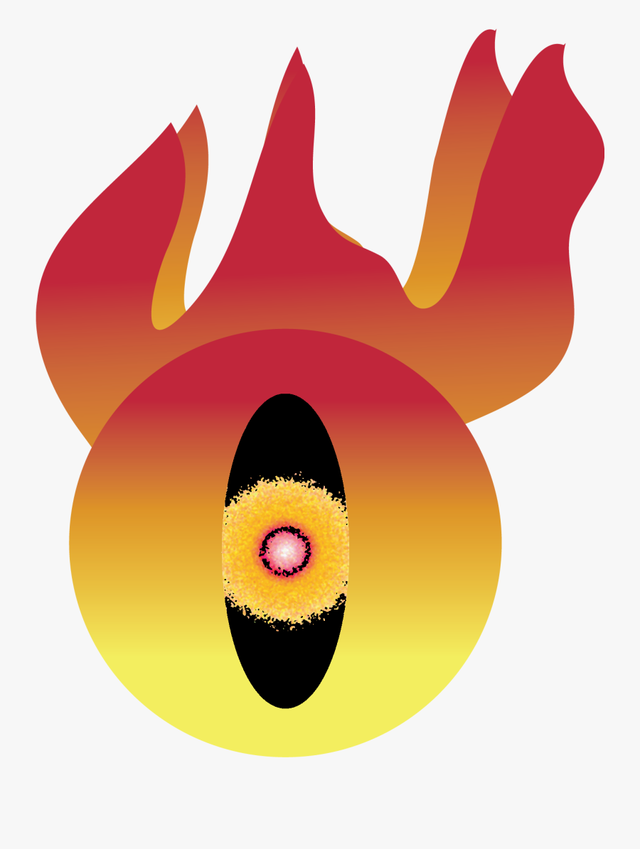 Flame Ball Enemy - Illustration, Transparent Clipart