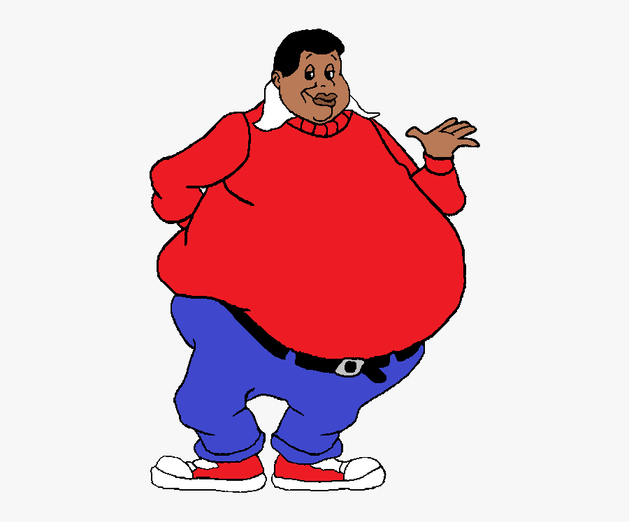 Football Shoe Untied Cartoon Moose Clipart Free Cartoon - Fat Black Guy Cartoon, Transparent Clipart