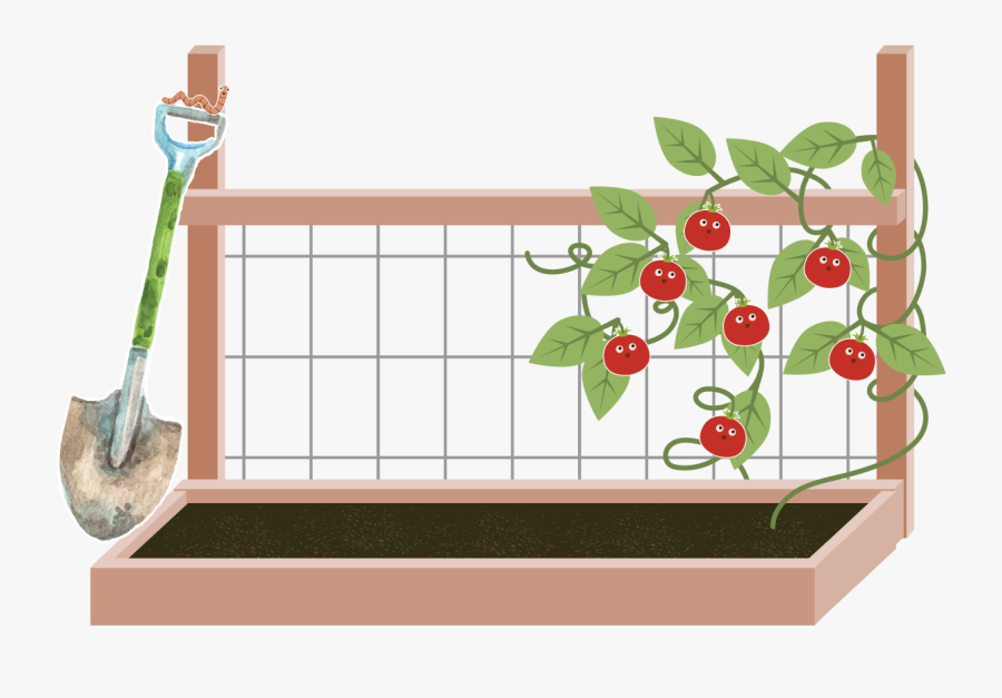 Garden-bed, Transparent Clipart
