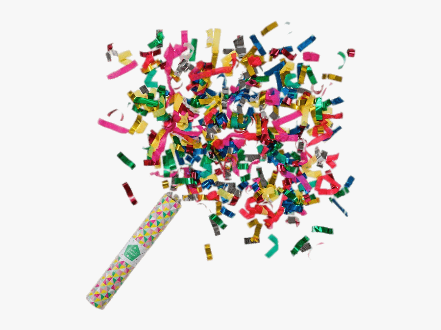 Confetti Cannon - Confetti Canon, Transparent Clipart