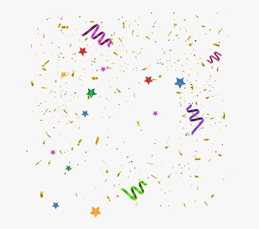 Confetti Png Images Free Download Searchpng - Confetti 2019 Png, Transparent Clipart