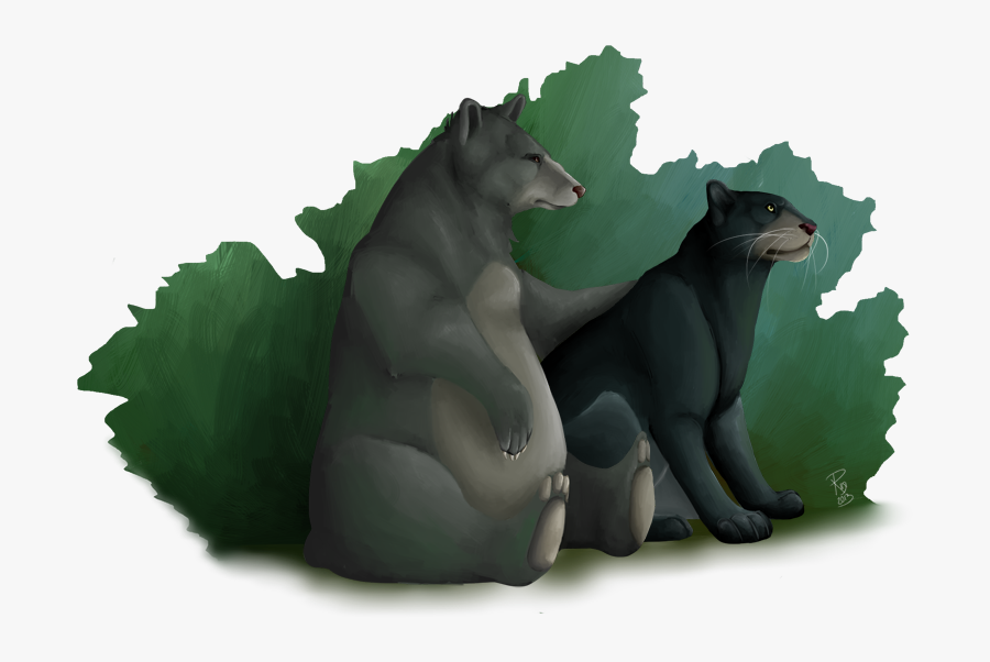 Transparent The Jungle Book Clipart - American Black Bear, Transparent Clipart