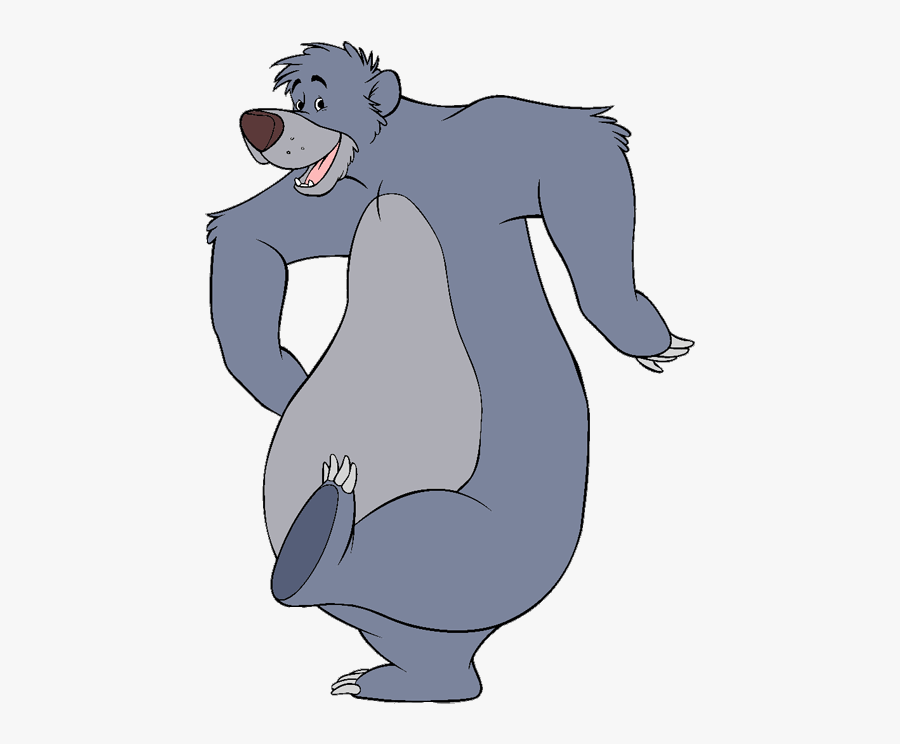 Baloo Clip Art Disney Clip Art Galore - Cartoon, Transparent Clipart