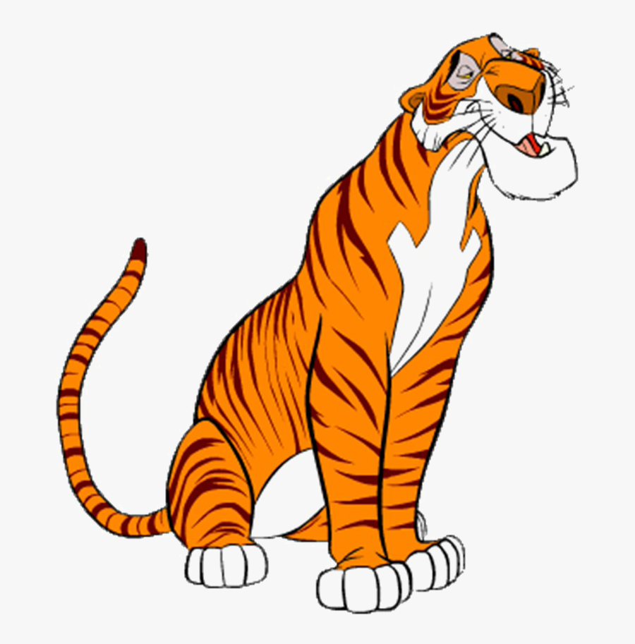 Shere Khan The Jungle Book Kaa Baloo Mowgli - Jungle Book Characters Shere Khan, Transparent Clipart