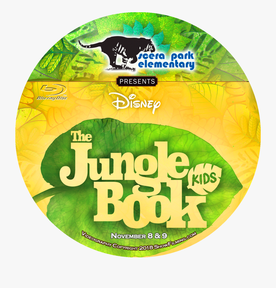 Transparent The Jungle Book Png - Jungle Book Kids Logo, Transparent Clipart