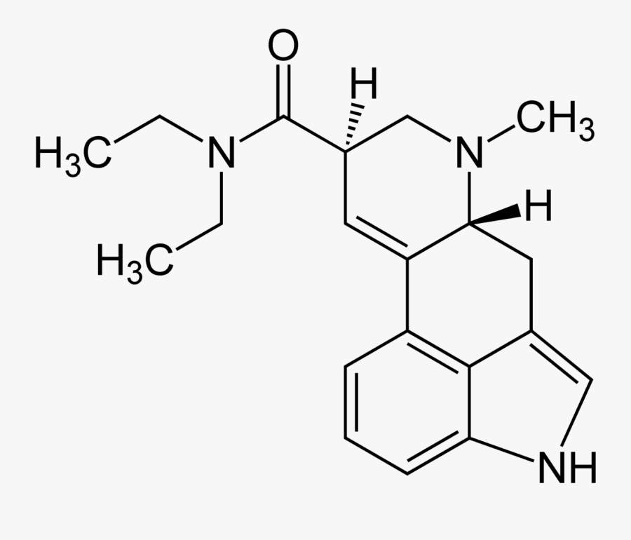 Clip Art Neurologyneeds Com - Lsd Molecule, Transparent Clipart
