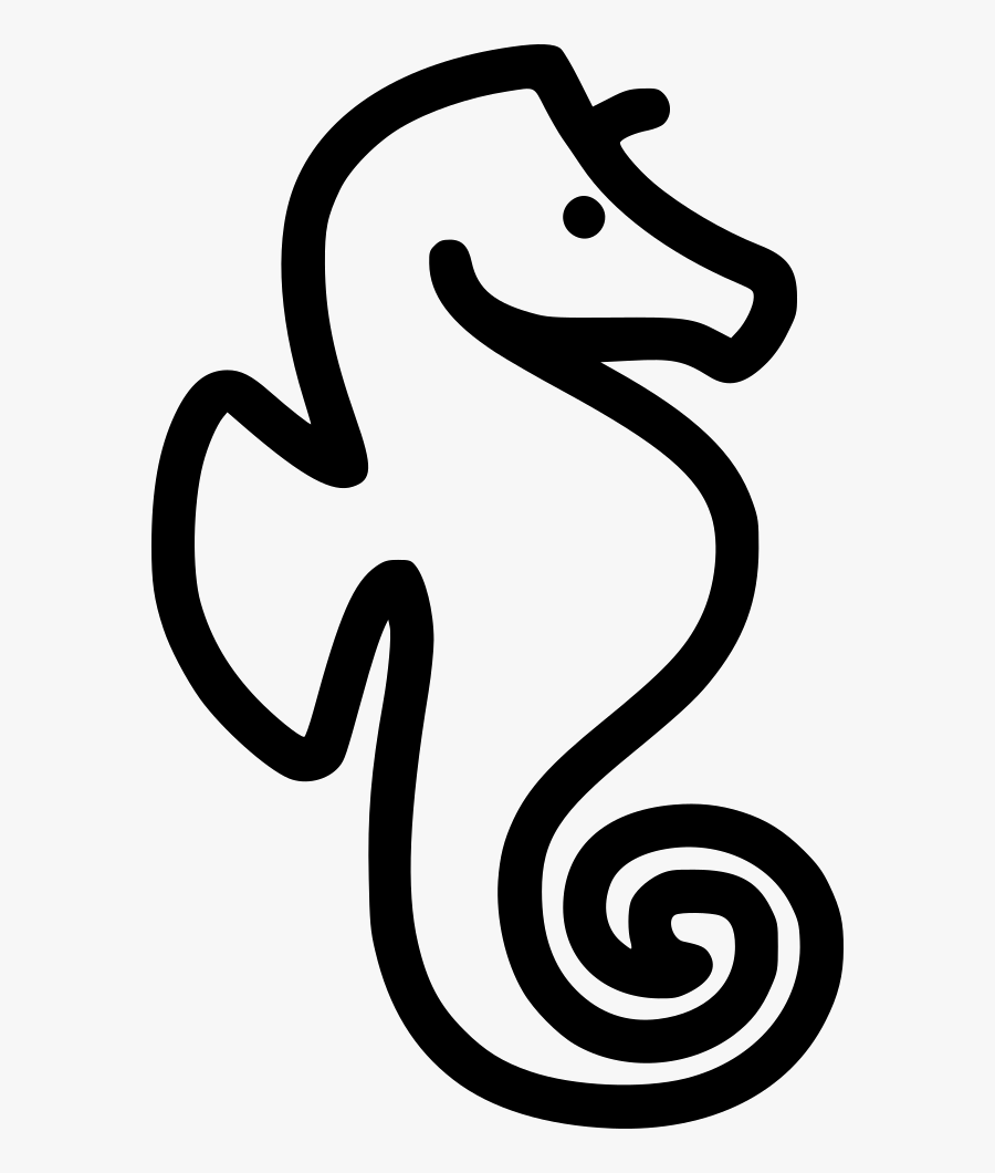 Seahorse - Sea Horse Icon, Transparent Clipart
