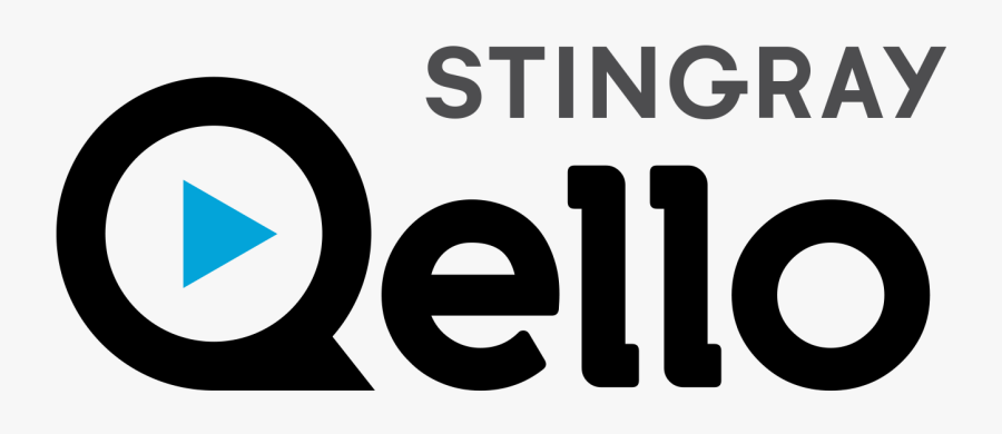Stingray Qello Logo Png, Transparent Clipart