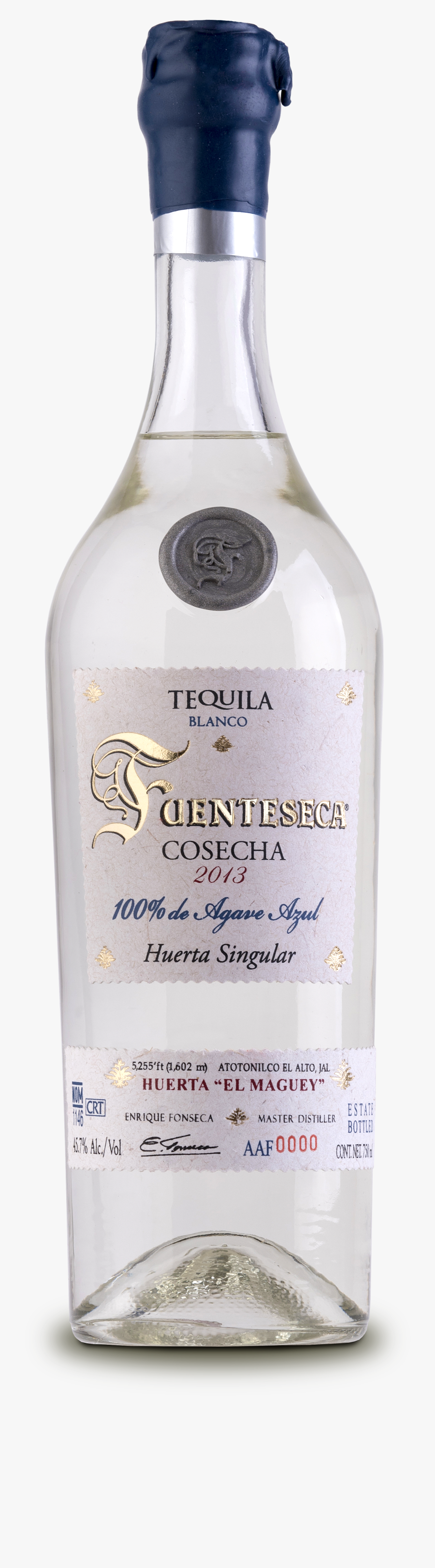 Tequila Png - Fuenteseca Cosecha Blanco Tequila, Transparent Clipart