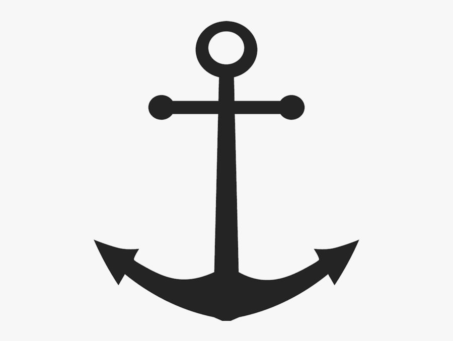 Anchors Away Rubber Stamp - Nautical Monogram Stencil, Transparent Clipart