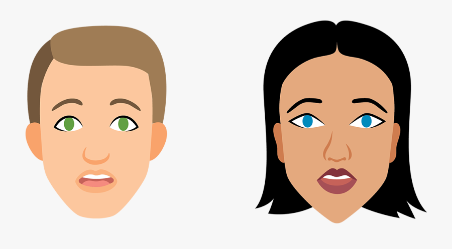 Ilmi Faces Surprised By Linda Vuorenvirta - Illustration, Transparent Clipart