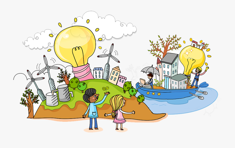 Energia Solar Dibujos Animados, Transparent Clipart