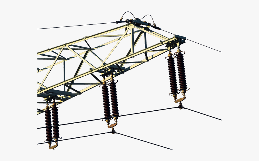 Power Line Clipart Electricity Line - Overhead Power Line, Transparent Clipart