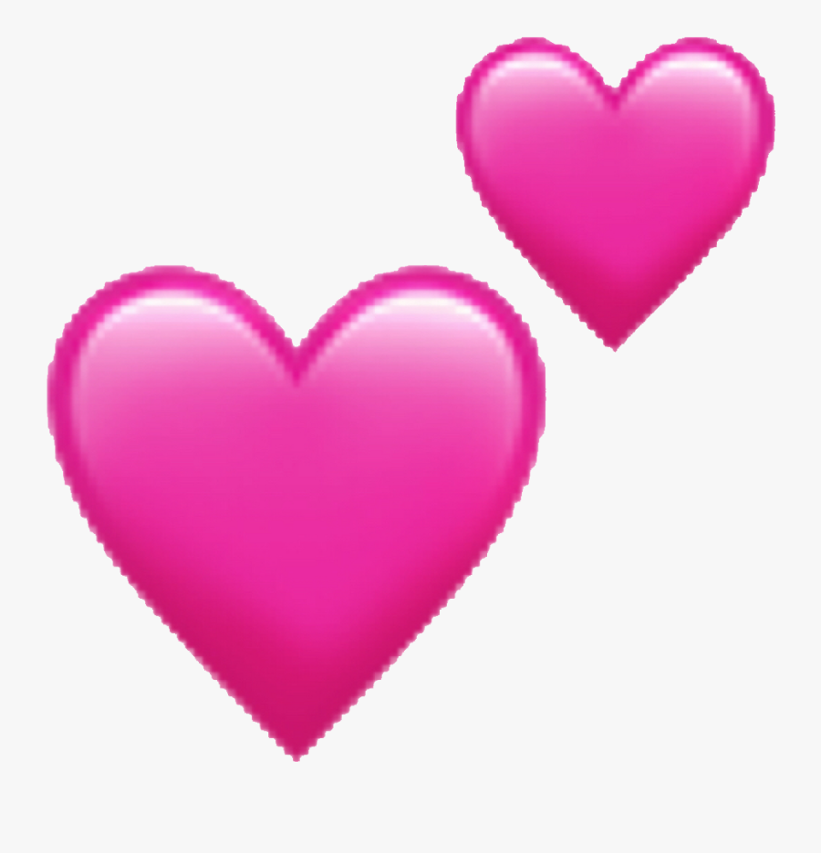 Pink Heart Emoji Png Clipart , Png Download - Pink Love Heart Emoji, Transparent Clipart